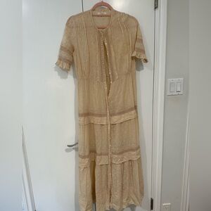 Doen Cream Maxi Dress